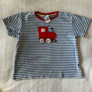 Bella Bliss appliqué tee train